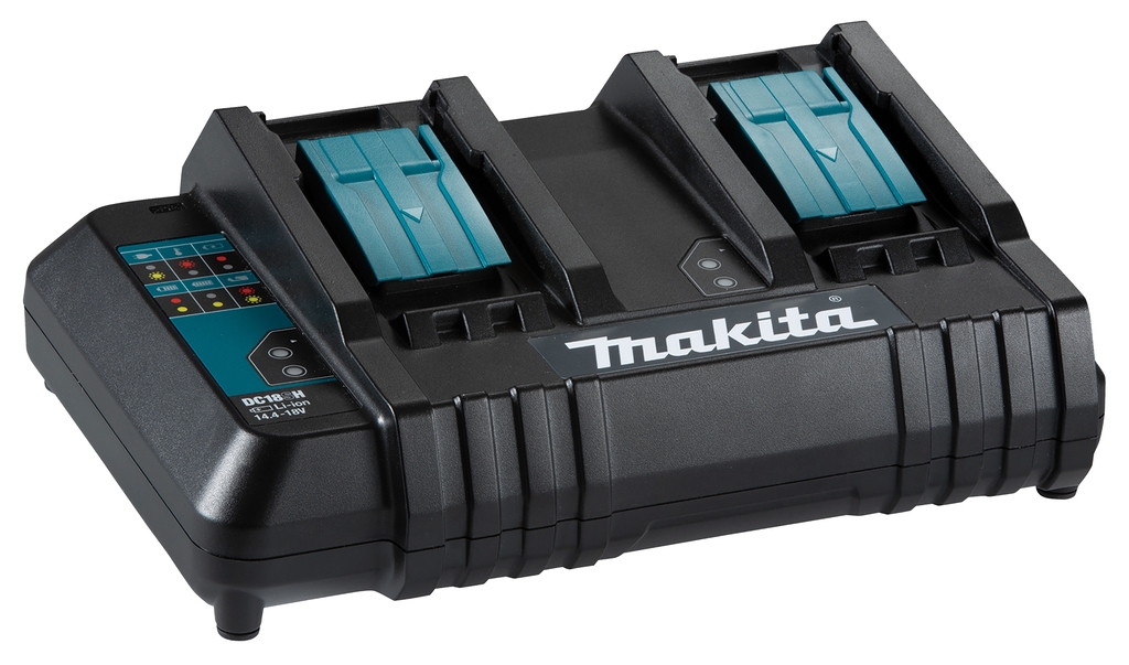 Makita Zubehör 199687-4 DC18SH Doppelladegerät 14,4-18 Volt Li-Ion