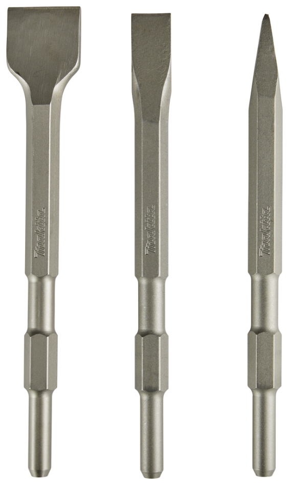 Makita Zubehör D-71320 SW17 Meißelsatz 3-teilig