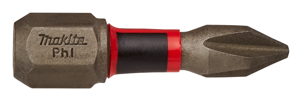 Makita Zubehör E-03121 Schlagschrauberbit PH1x25mm XTT Impact Premier Pro 2 Stück