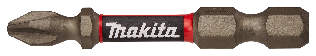 Makita Zubehör E-03274 Schlagschrauberbit PH2x50mm XTT Impact Premier Pro 2 Stück