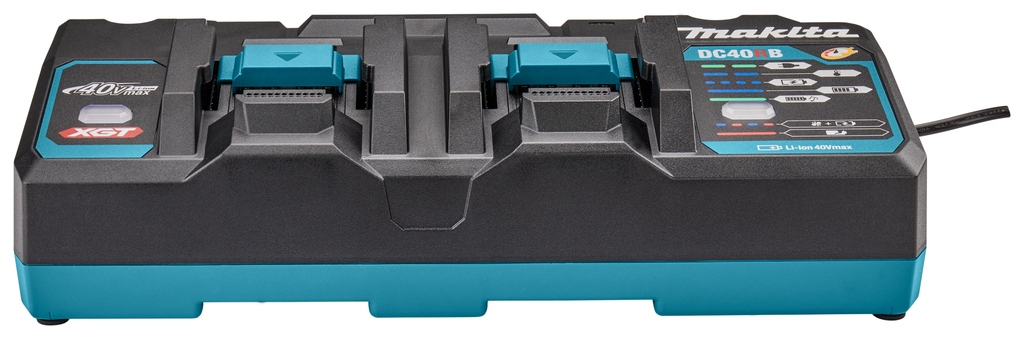 Makita Zubehör 191N09-8 Duo-Schnellladegerät XGT DC40RB