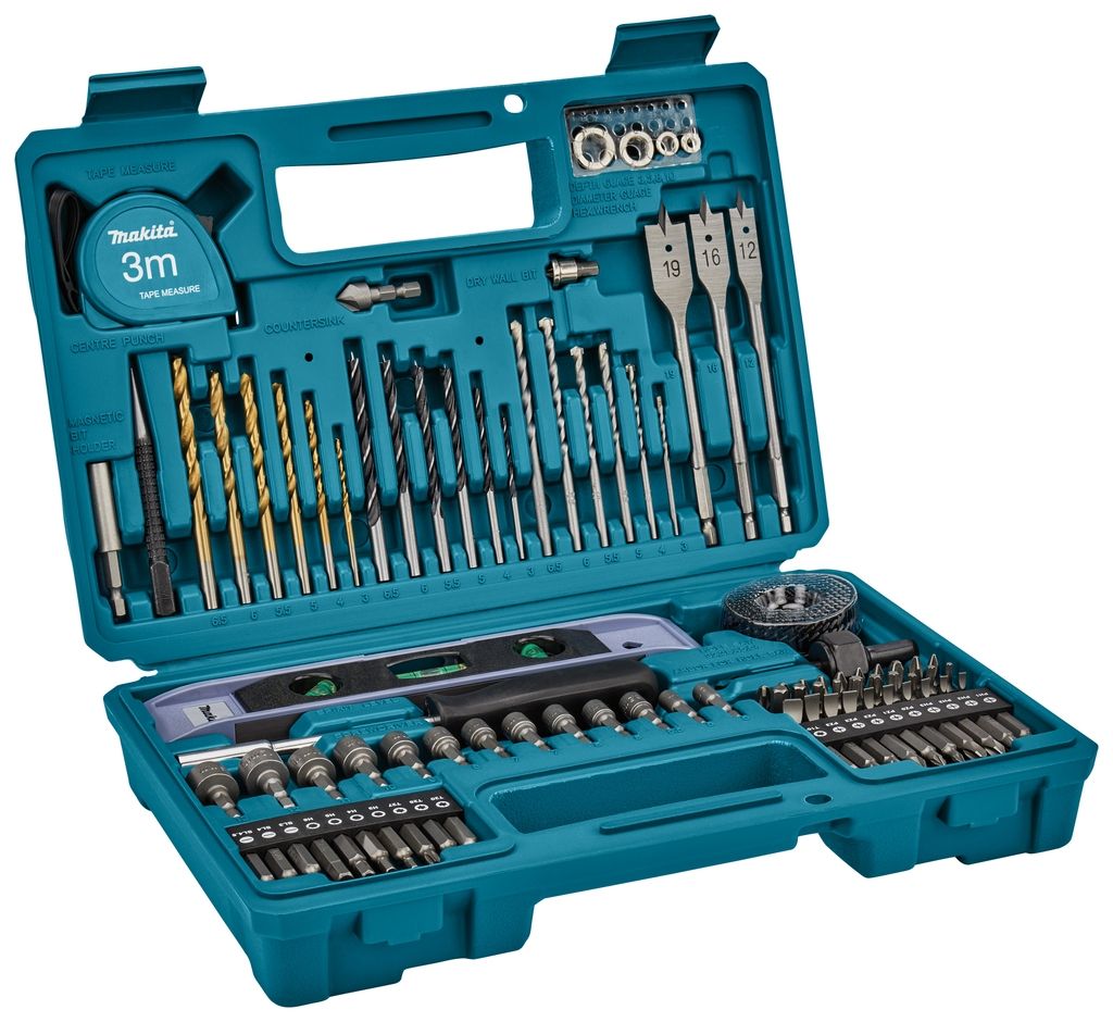 Makita Zubehör E-10730 Bohrer/Schrauben-Bit-Satz 102-teilig