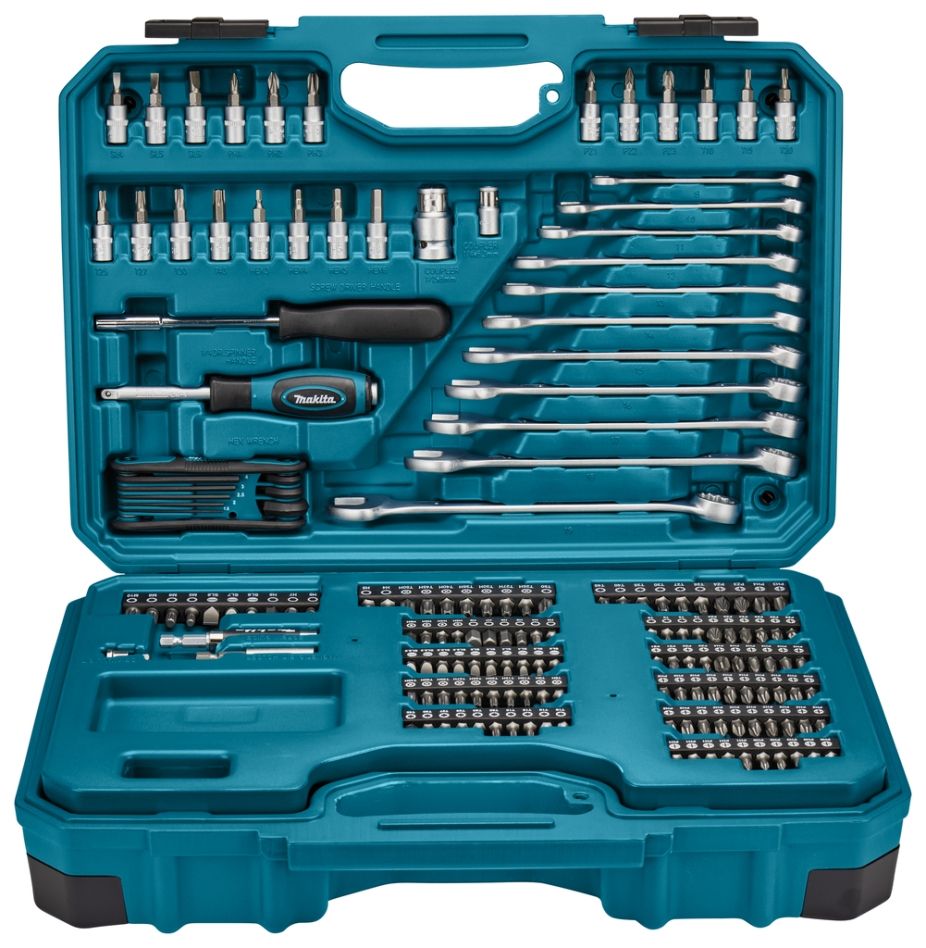 Makita Zubehör E-10883 Werkzeugsatz im Koffer 221-teilig