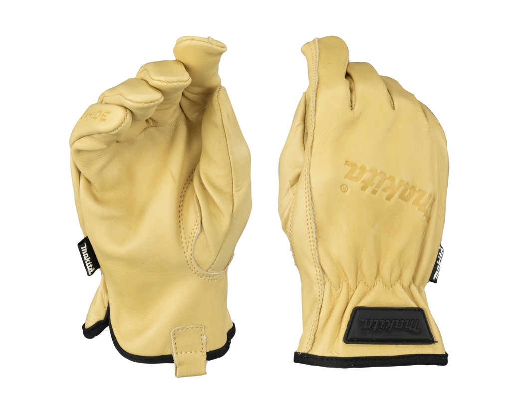 Makita Zubehör P-84648 Arbeitshandschuh Leder Größe XL