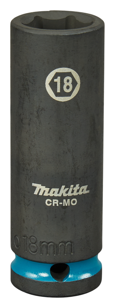Makita Zubehör E-16483 Kraftkappe 18x82mm Impact Schwarz 1/2" VK