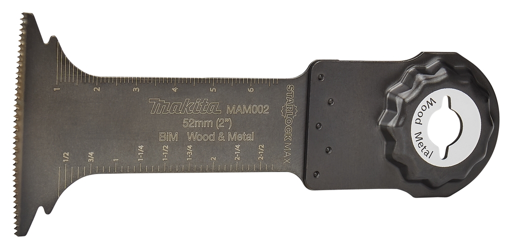 Makita Zubehör B-66416-5 MAM002 Einlegesägeblatt 52x70mm Holz