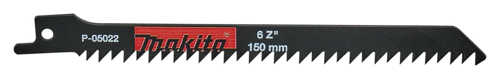 Makita Zubehör P-05022 Reciproblatt HSS 150mm 6Z