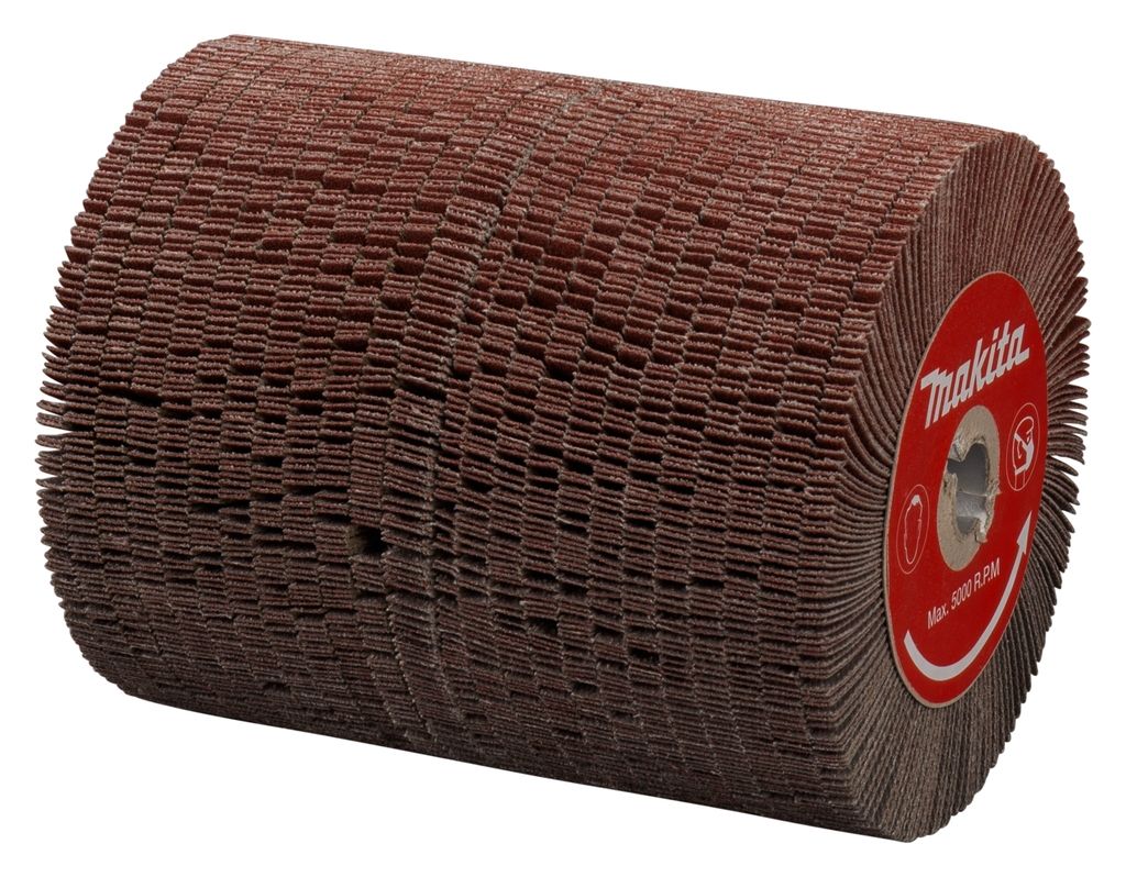 Makita Zubehör P-01161 Schleifwalze K120 Rot