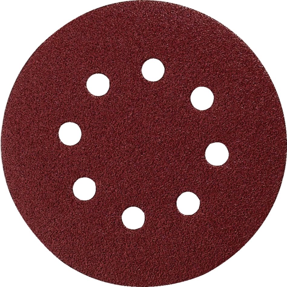 Makita Zubehör P-43533 Schleifblatt 125 mm Korn 40 ROT 10 Stk.