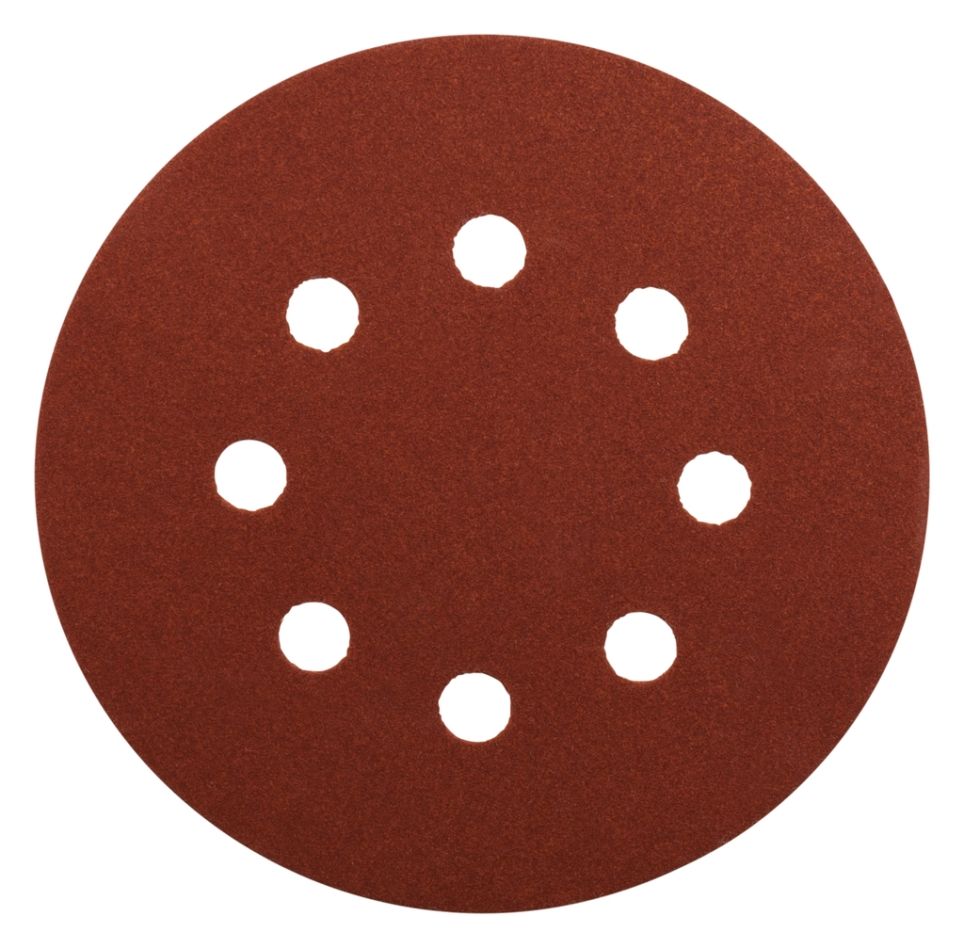 Makita Zubehör P-43599 Schleifpapier 125 mm Korn 240 ROT 10 Stk.