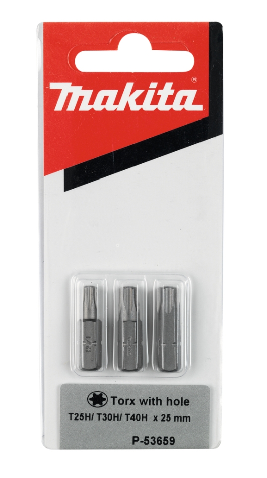 Makita Zubehör P-53659 3-teilig Schrauberbitset Torx