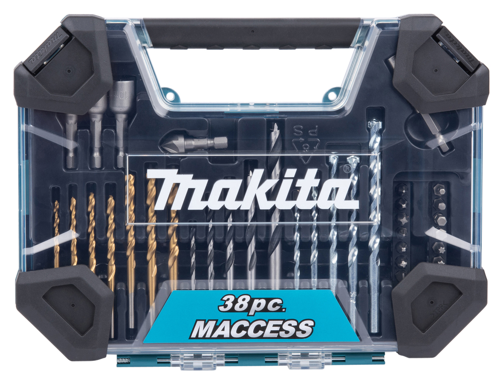 Makita Zubehör E-22573 Bohrer-Set 38-teilig