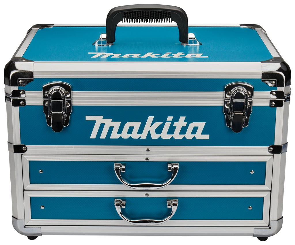Makita Zubehör 823340-7 Koffer Aluminium blau