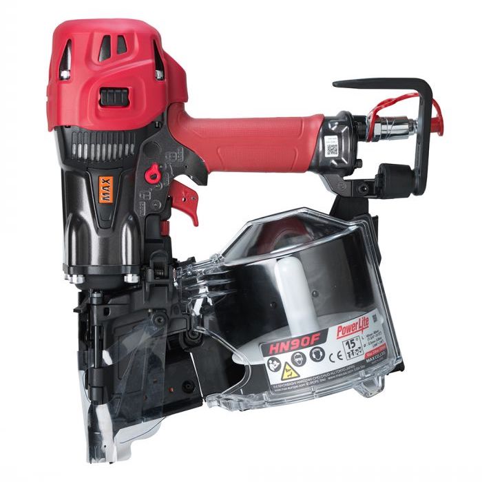 Max THN91062 Hochdruck-Coil-Nagler HN90F für Coil-Nägel - 23 Bar / 45-90 mm