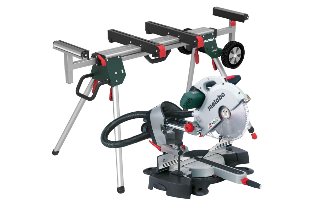 Metabo 690970000 KGS315Plus Trennsäge 315MM 2200W mit Zugfunktion + KSU251 Unterwagen