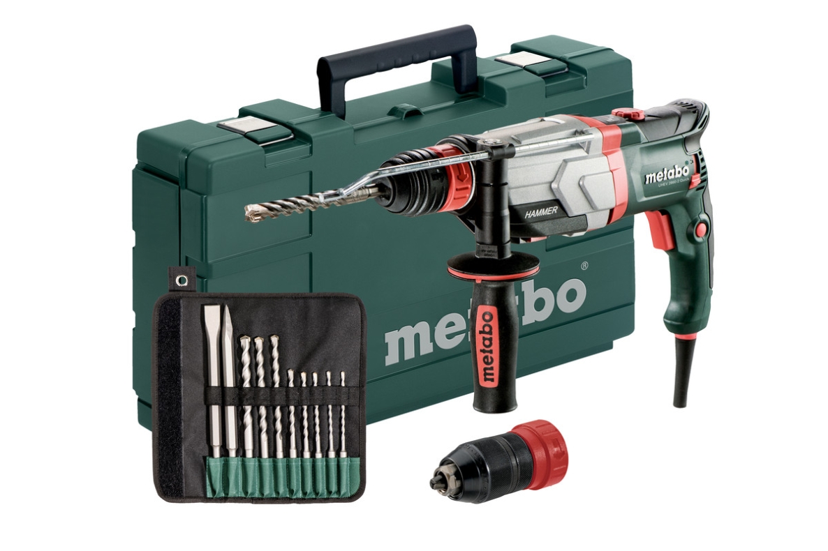 Metabo 600713510 UHEV 2860-2 Quick Set Multihämmer 1100W, 18Nm