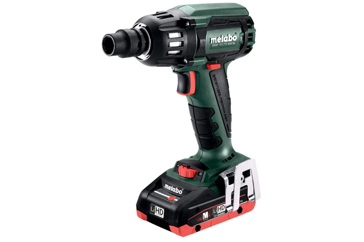 Metabo 602205800 SSW 18 LTX 400 BL Akku Schlagschrauber 18 Volt 4.0 Ah Li-ion
