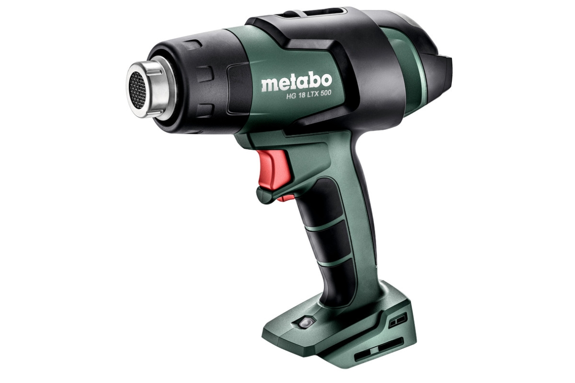 Metabo 610502850 HG 18 LTX 500 Akku-Heißluftgebläse 18V ohne Batterien und Ladegerät
