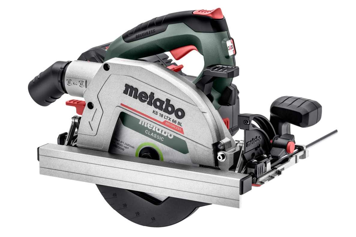 Metabo 611866810 KS 18 LTX 66 BL Akku Handkreissäge 18 Volt 8.0 Ah Li-ion
