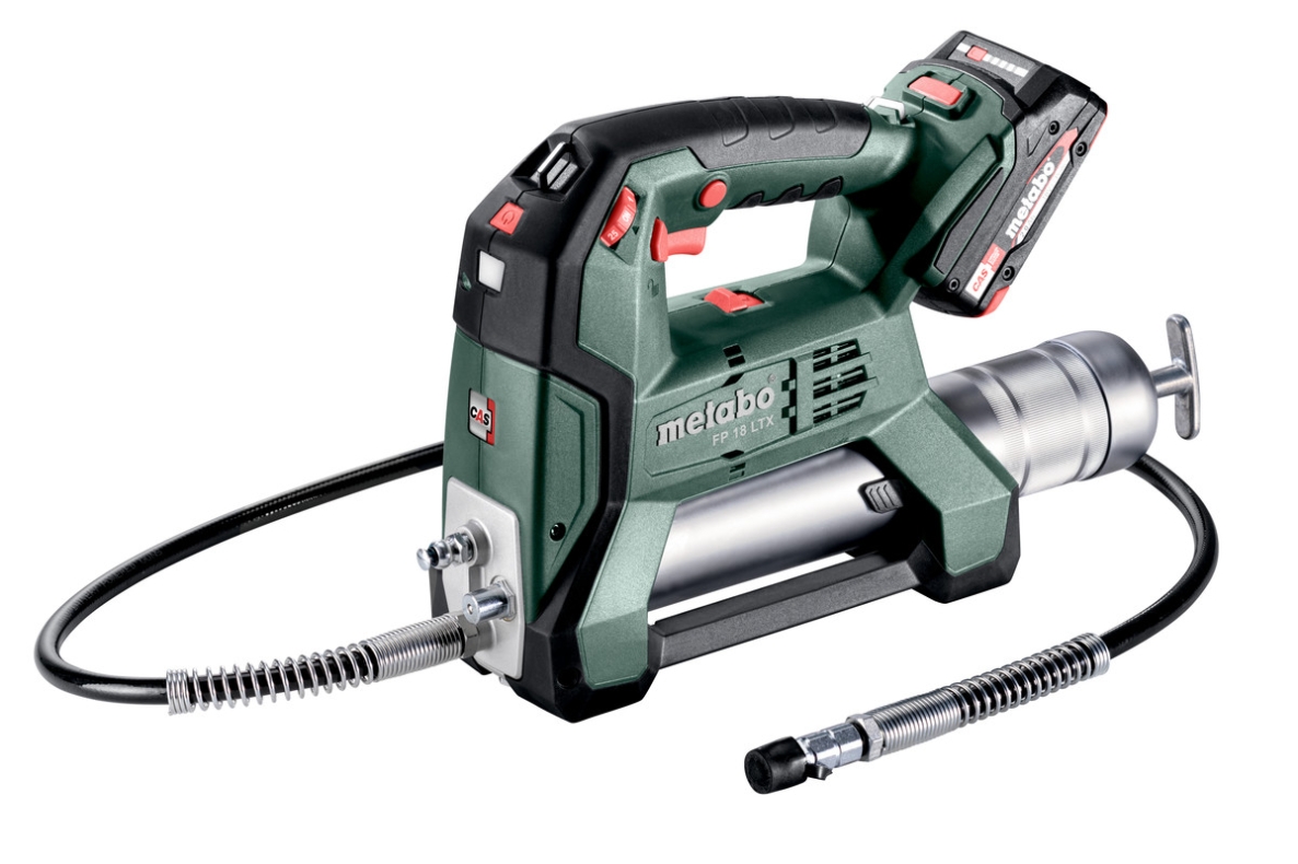 Metabo 600789500 FP 18 LTX Akku-Fettpresse 18V 2.0Ah LI-Ion in Metabox