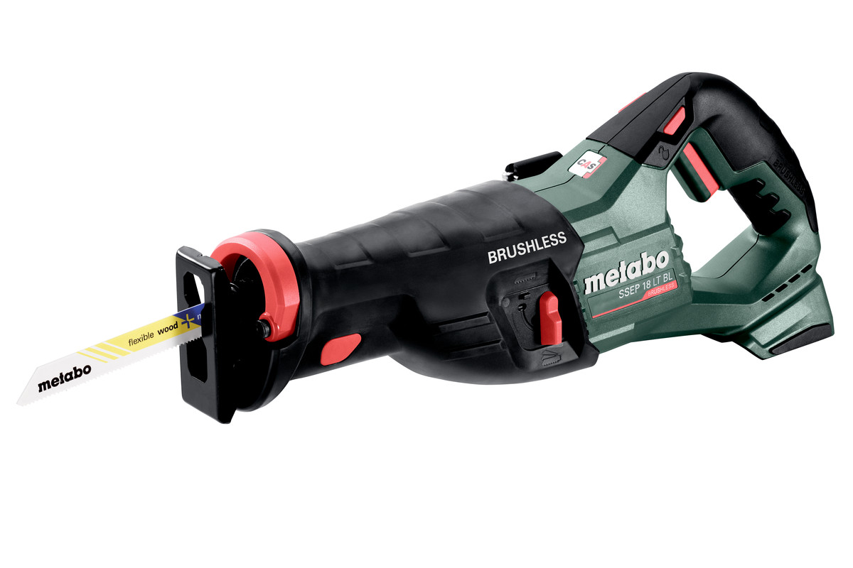 Metabo 601617840 SSEP 18 LTX BL 18V Akku-Recipro-Säge ohne Batterien und Ladegerät in Metabox