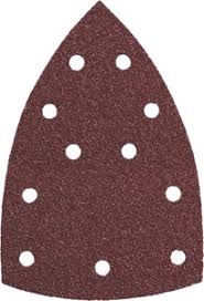 Metabo Zubehör 625610000 10 Haftschleifblätter 100x150 mm, Sort, Holz, MS