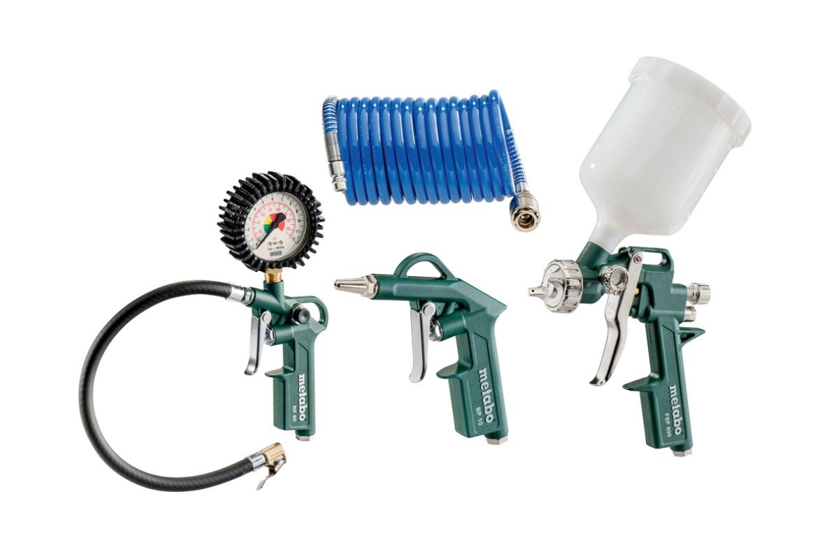 Metabo Zubehör 601585180 LPZ 4 Orion Druckluftzubehörset 4 Stück