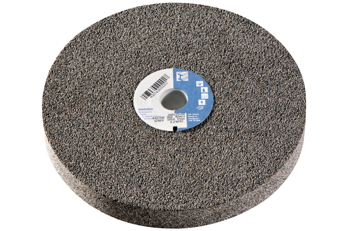 Metabo Zubehör 630632000 Schleifscheibe 150x20x20 mm, 36 P, NK,Ds