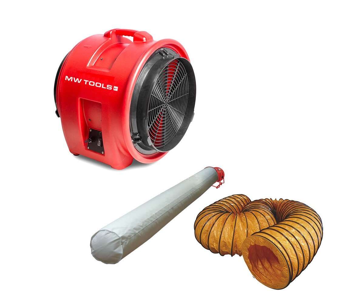 Metal Works 722313592 MV400PPSet Ventilator + Schlauch und Filterbeutel