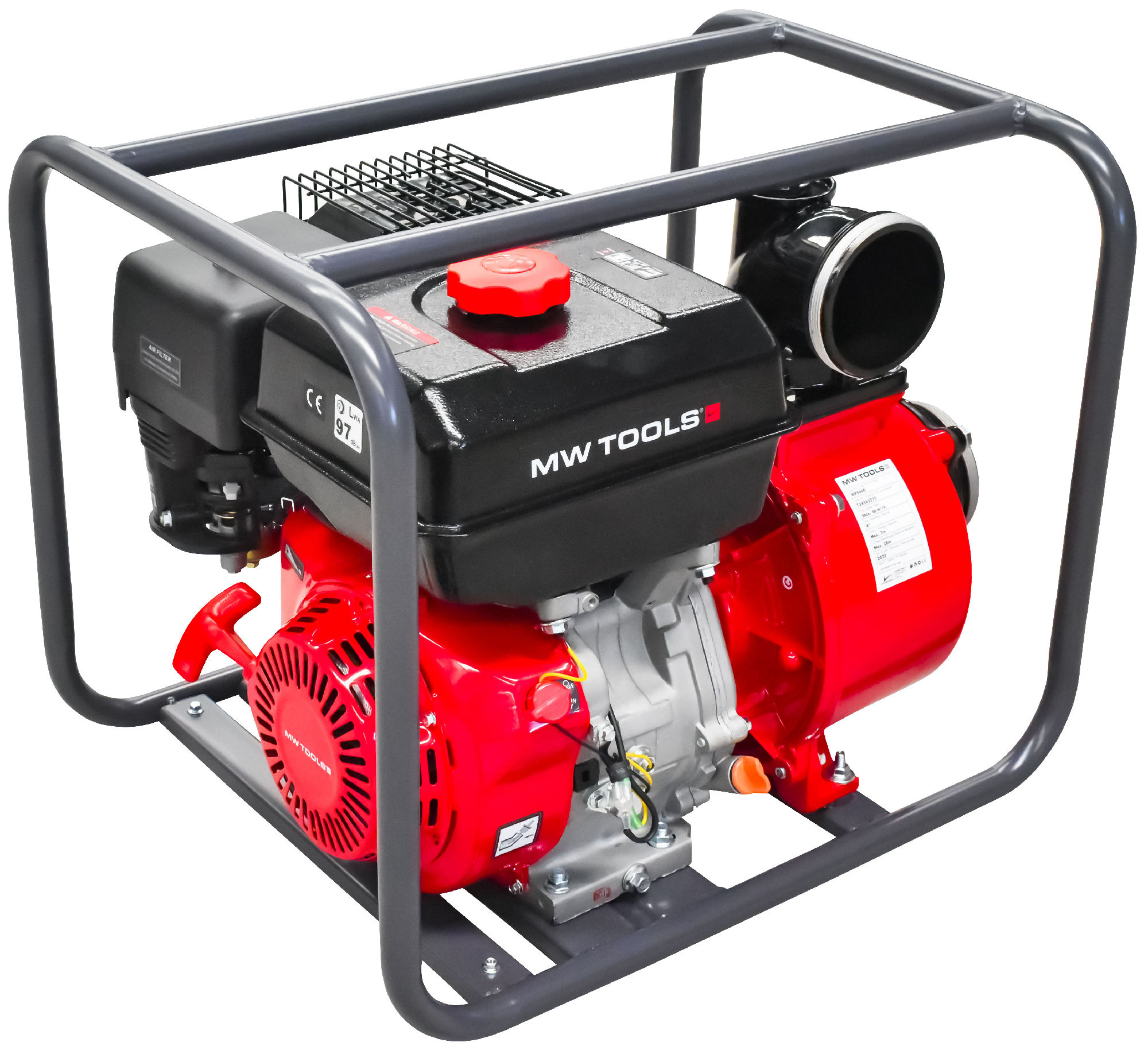 Metal Works 724562275 WP8600 Wasserpumpe 4 - 86.000 L/h - 9HP Benzin