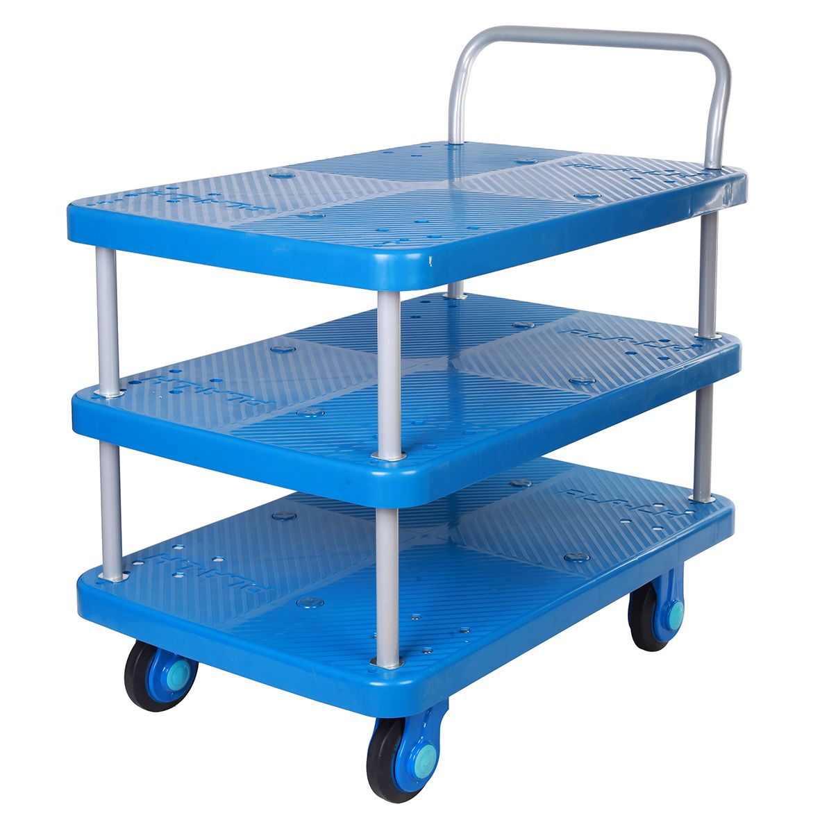 Metal Works 758621514 PP300T3 Plattformwagen 3 Ladeflächen 300 kg