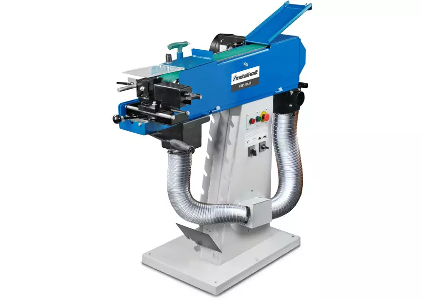 MetallKraft 713921005 KRBS101 AS Bandschleifmaschine Rohrschleifer inkl. Absaugung 400V