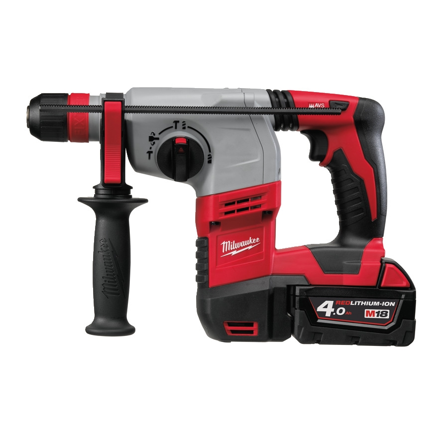 Milwaukee 4933441280 HD18HX-402C Akku-Kombihammer 18 Volt 4.0 Ah Li-ion