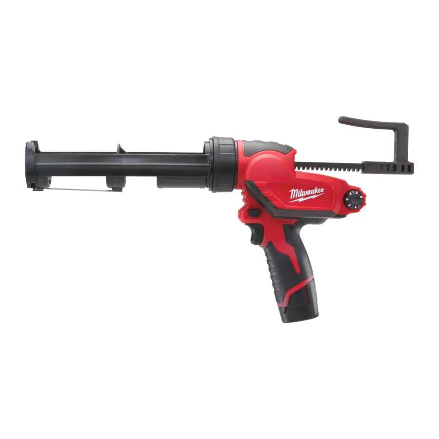 Milwaukee 4933441655 M12PCG/310C-201B Akku-Kartuschenpresse 310 ml 12 Volt 2.0 AH Li-ion