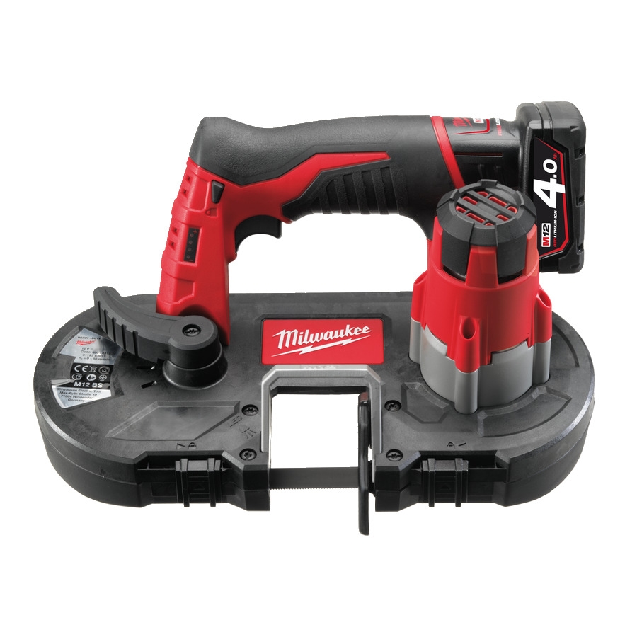 Milwaukee 4933441805 M12BS-402C Akku-Bandsäge 12 Volt 4.0 Ah Li-ion