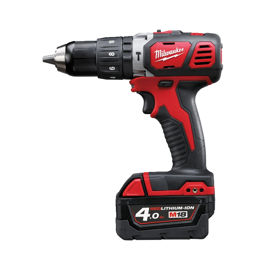 Milwaukee 4933443520 M18BPD-402C Akku-Schlagbohrschrauber 18 Volt 4.0 AH Li-ion