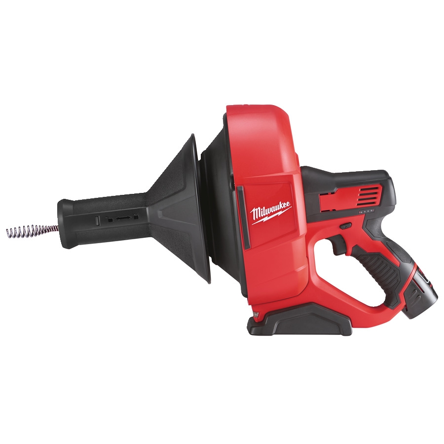 Milwaukee 4933451635 M12BDC6-202C Akku-Rohrreiniger mit 6-mm-Spirale 12 Volt 2.0 Ah Li-ion