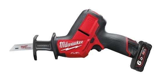 Milwaukee 4933451511 M12 CHZ-602X Akku-Säbelsäge 12V 6,0Ah Rot Li-Ion