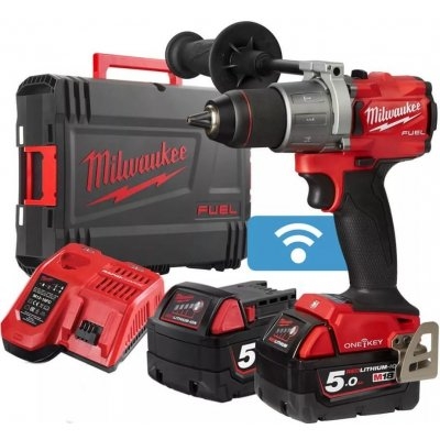 Milwaukee 4933464527 M18 ONEPD2-502X ONE-KEY Akku-Schlagbohrmaschine 18V 5.0Ah Li-Ion