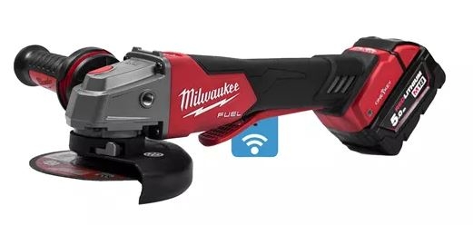 Milwaukee 4933478435 M18 ONEFSAG125XPDB-502X Winkelschleifer mit Schnellstopp 125mm 18V 5.0Ah