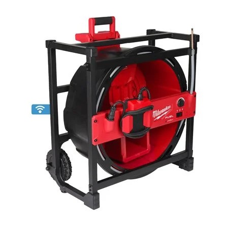 Milwaukee 4933480721 M18 HSFSM-0 Hochgeschwindigkeits-Kanalreinigungsmaschine 18 Volt ohne Batterien und Ladegerät