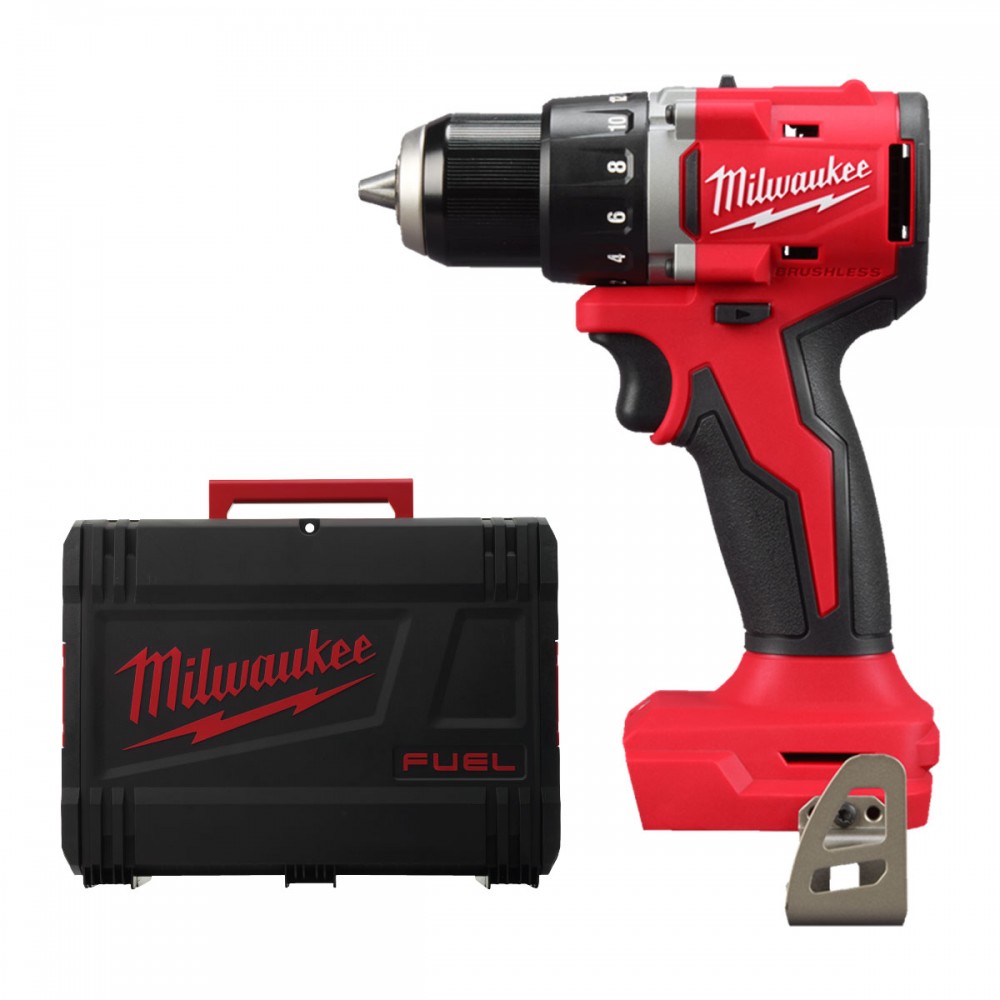 Milwaukee 4933492832 Akku-Bohrmaschine 18V ohne Akkus und Ladegerät in HD-Box 4933492832