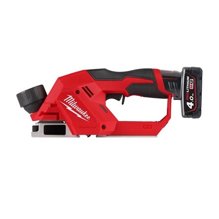 Milwaukee 4933492851 M12 BLP-402X Hobelmaschine 12V 4.0Ah Li-Ion