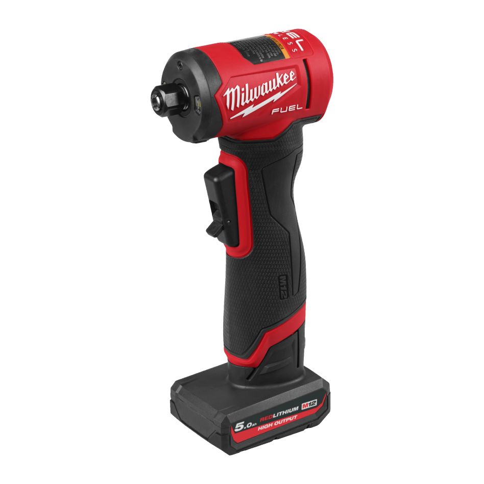 Milwaukee 4933498980 M12 FUEL™ FDGA2-522B Akku-Winkelschleifer mit variabler Drehzahl 1x 12V 2.5Ah 1x 12V 5.0Ah Akku und Ladegerät in Tasche 