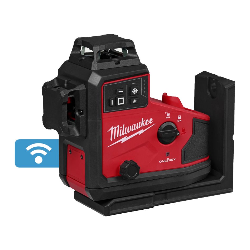 Milwaukee 4933499001 M12 A3PLO-0C Accu Kreuzlinienlaser grün 3x 360° Laserkreise exkl. Akku und Ladegerät im Koffer