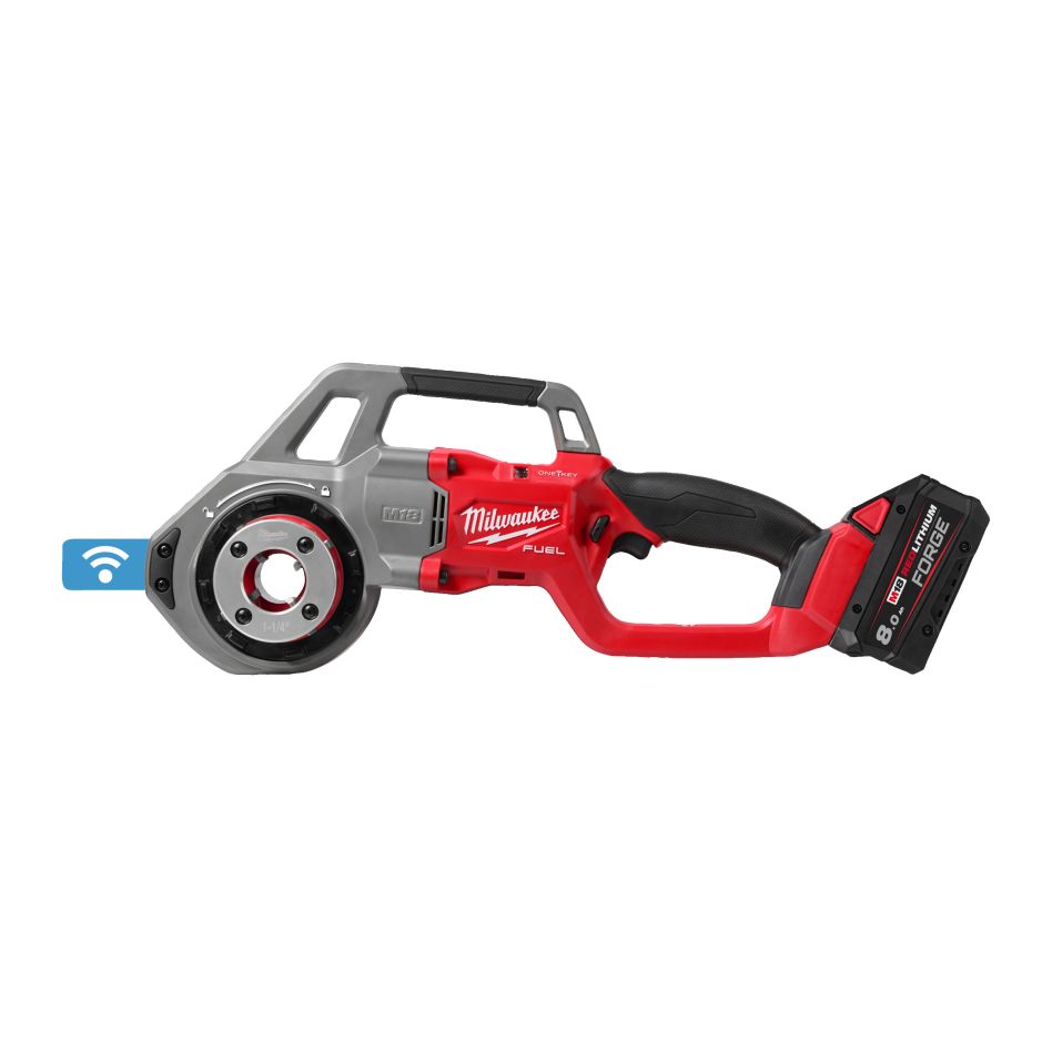 Milwaukee 4933499198 M18 FPT114-802C FUEL™ Gewindeschneider 1 ¼˝ mit ONE-KEY™ 18 V 2x 8 Ah im Koffer