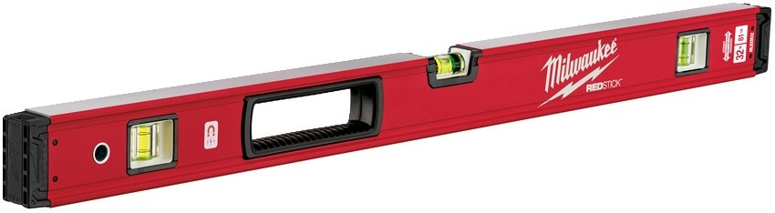 Milwaukee Zubehör 4932459065 Wasserwaage Backbone Redstick Magnetic 80 cm