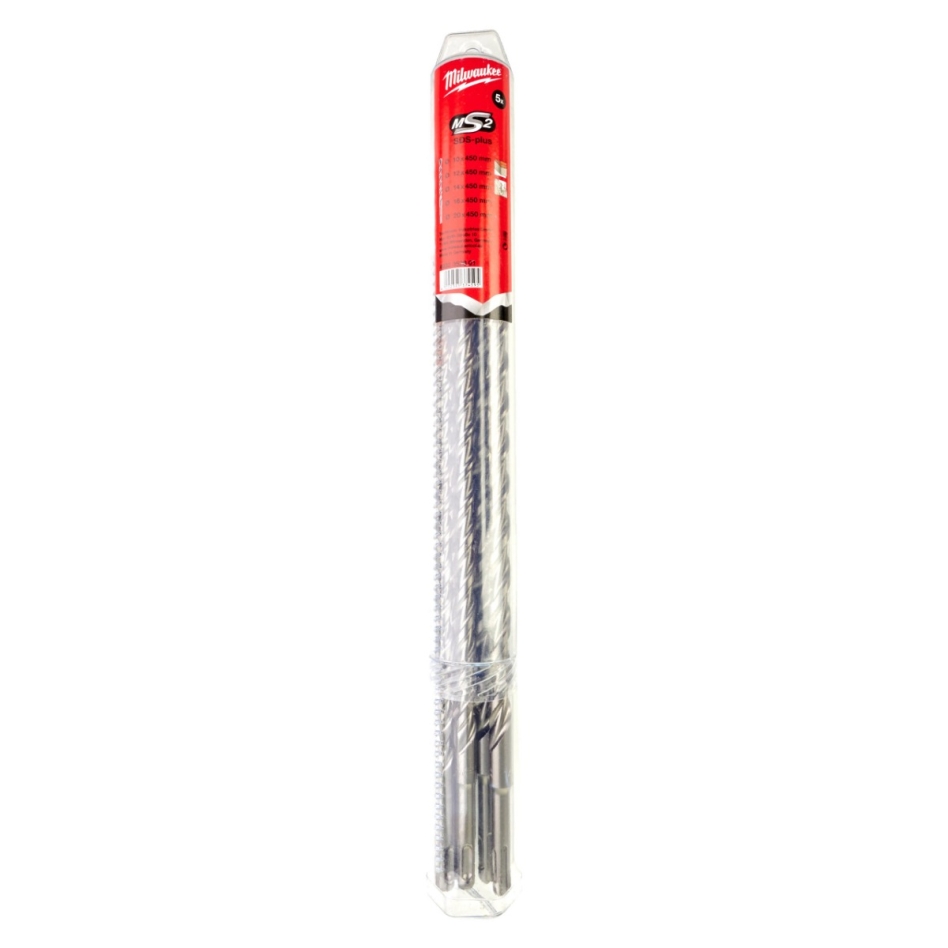 Milwaukee Zubehör 4932352801 SDS-plus Hammerbohrer-Set (5 Teile)