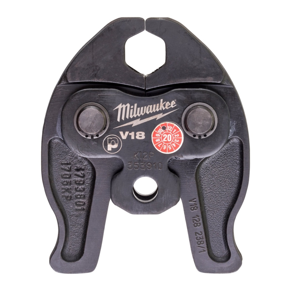 Milwaukee Zubehör 4932430264 Pressbacke V18 Profil V J12-V18 für M12 HPT Presszange