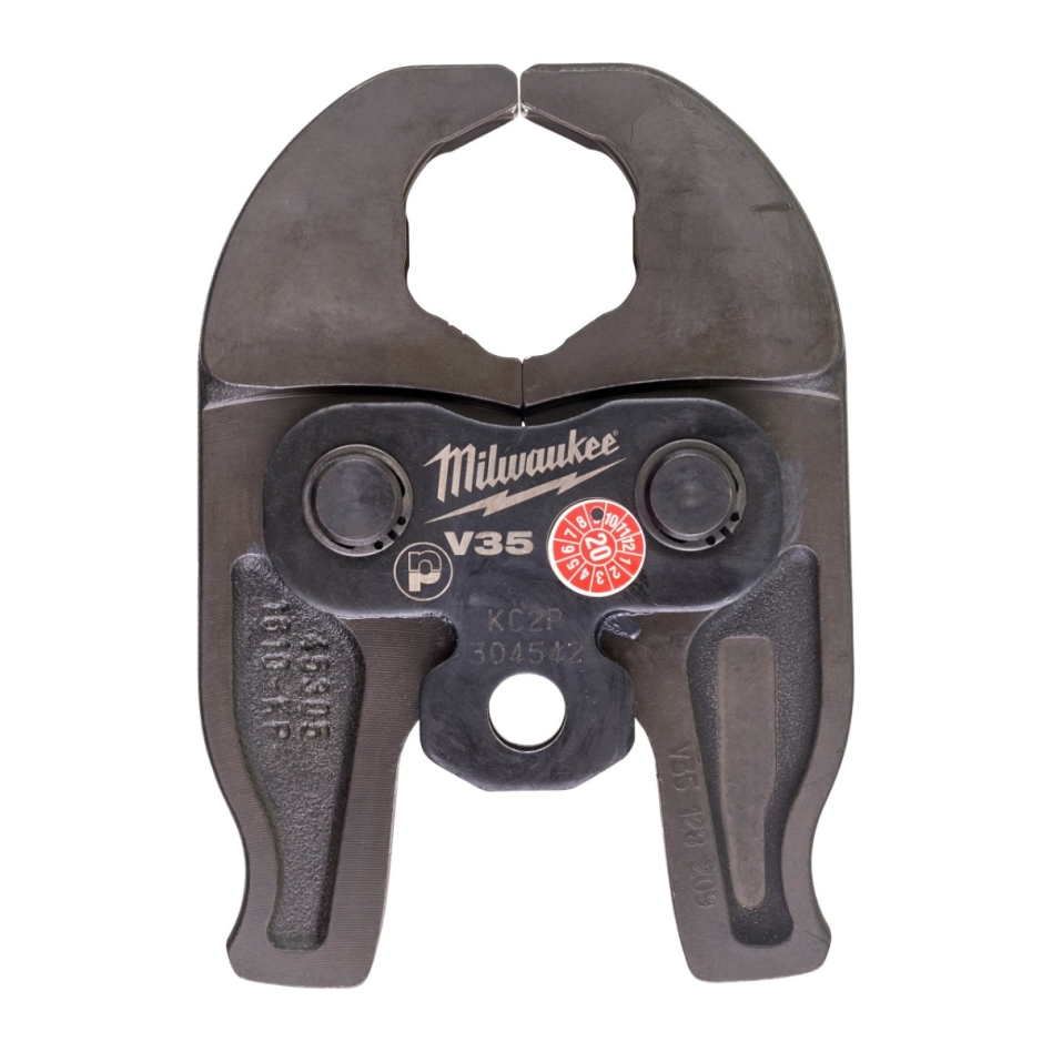 Milwaukee Zubehör 4932430270 J12-V35 Pressbacke für M12 HPT 12V Presszange